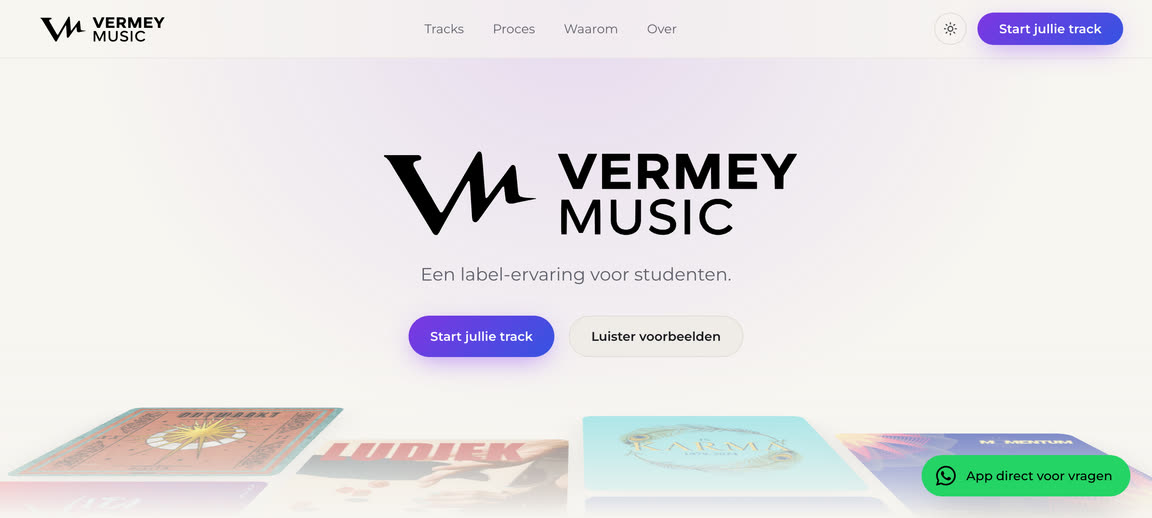 Website Music Label